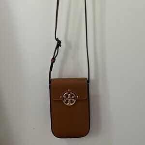 Tory Burch Miller Leather Phone Crossbody